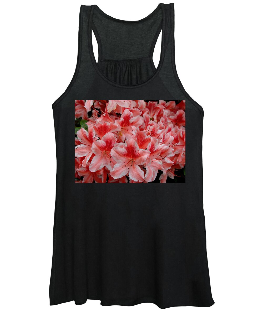Fine Art Women's Tank Top featuring the photograph Simply Azaleas by Rodney Lee Williams