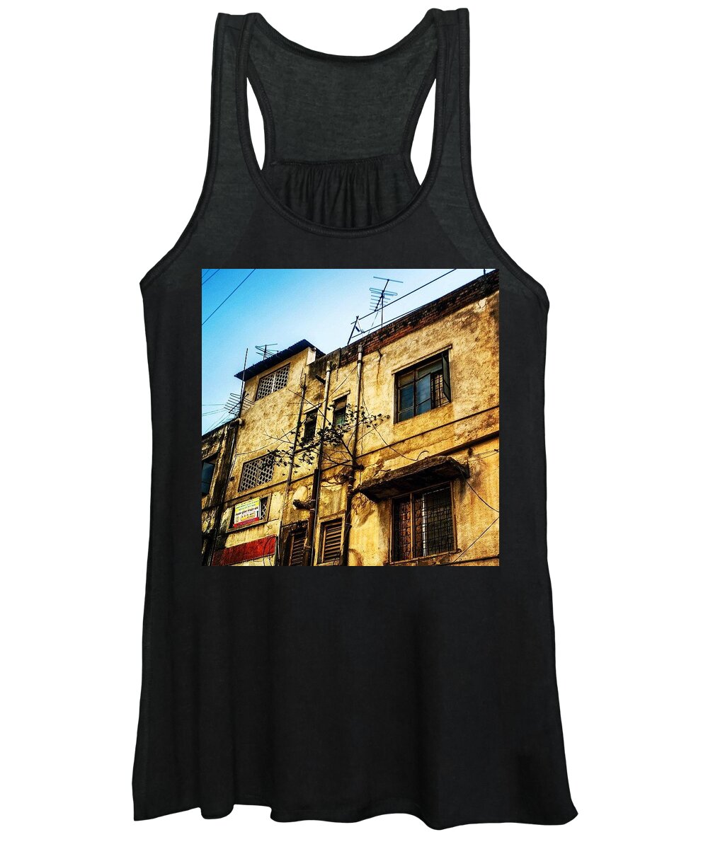 Rundown Women's Tank Top featuring the photograph Textures, India by Aleck Cartwright