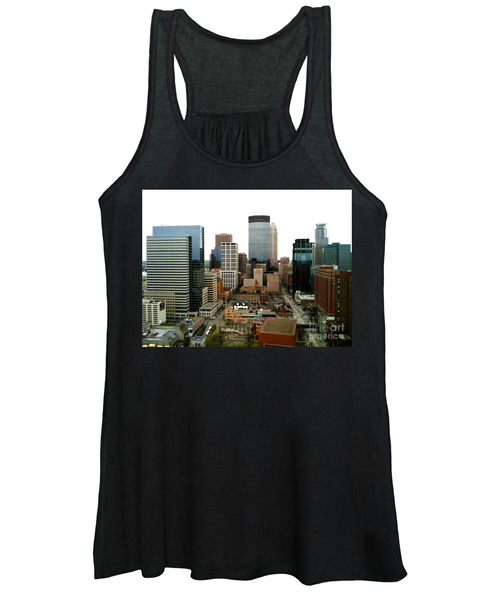 Minneapolis Women's Tank Top featuring the photograph The 35th Floor by Jacqueline Athmann