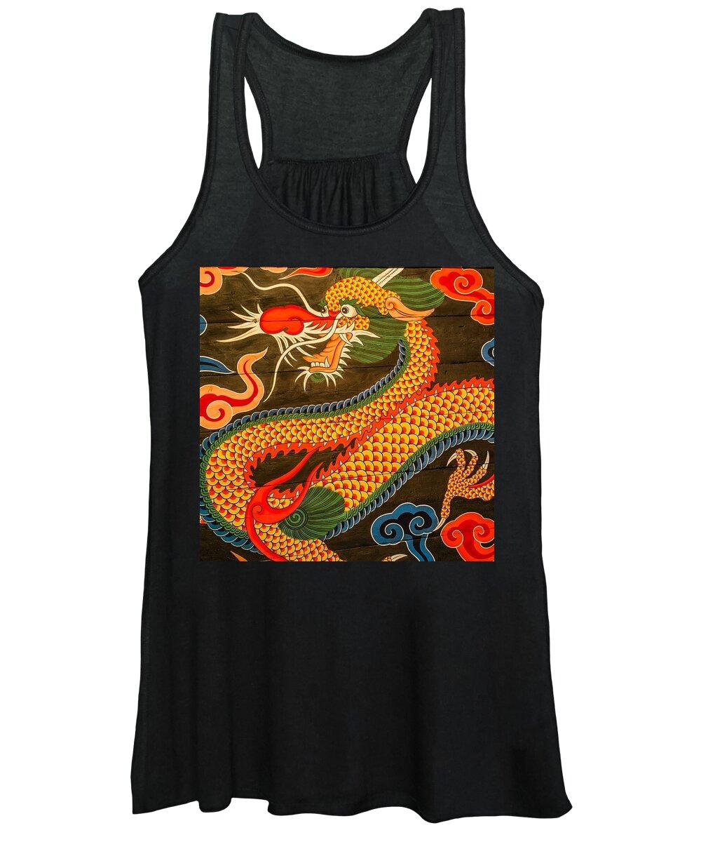 Leicam Women's Tank Top featuring the photograph The Dragon by Aleck Cartwright