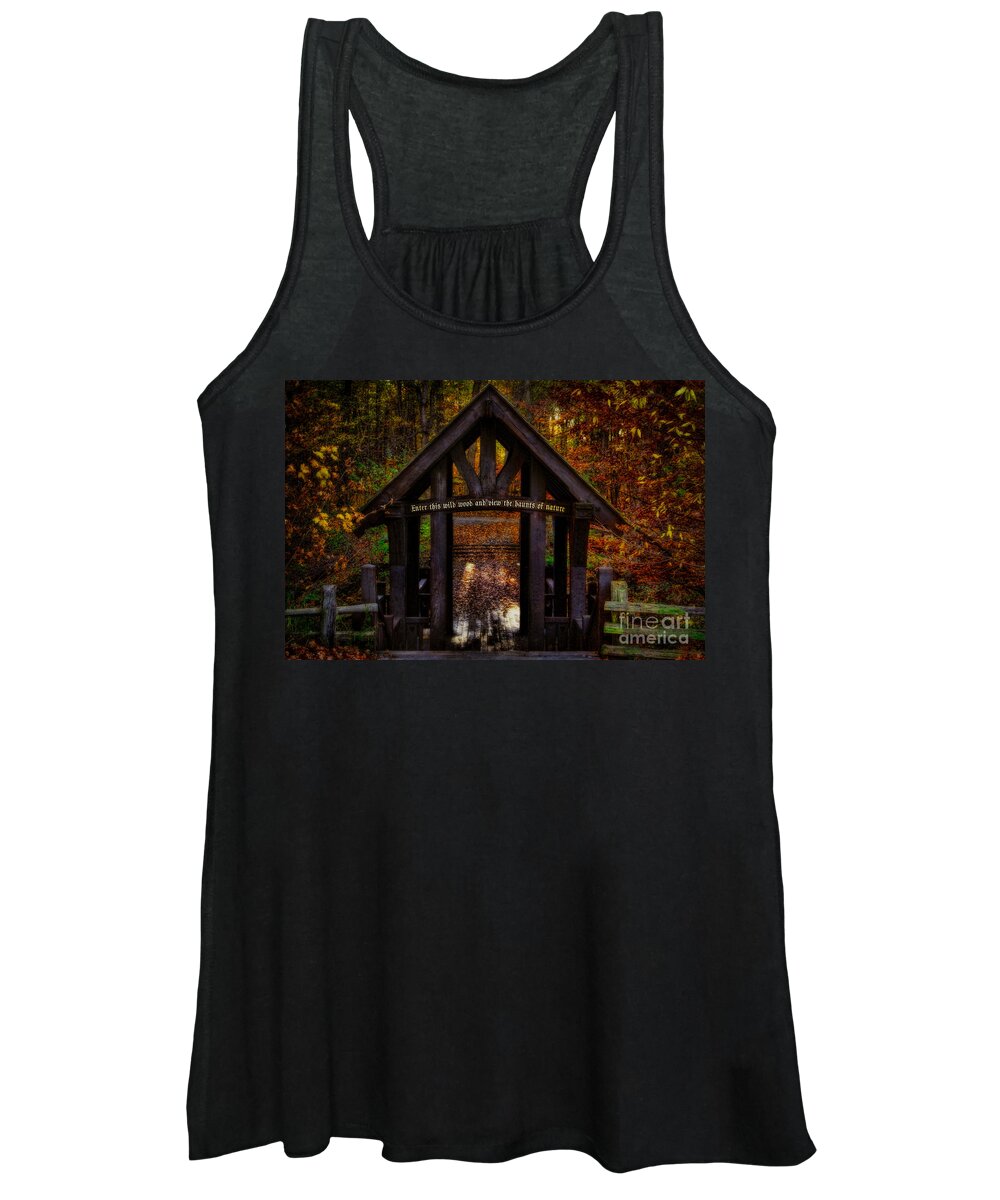 Nature Women's Tank Top featuring the photograph The Haunts of Nature by Jarrod Erbe