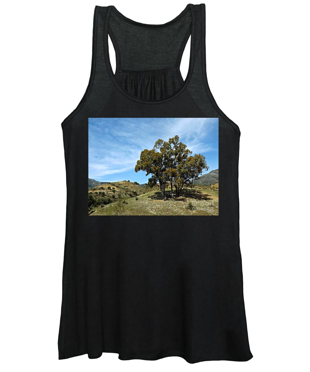 Spain Women's Tank Top featuring the photograph The Other Side of Spain by Clare Bevan