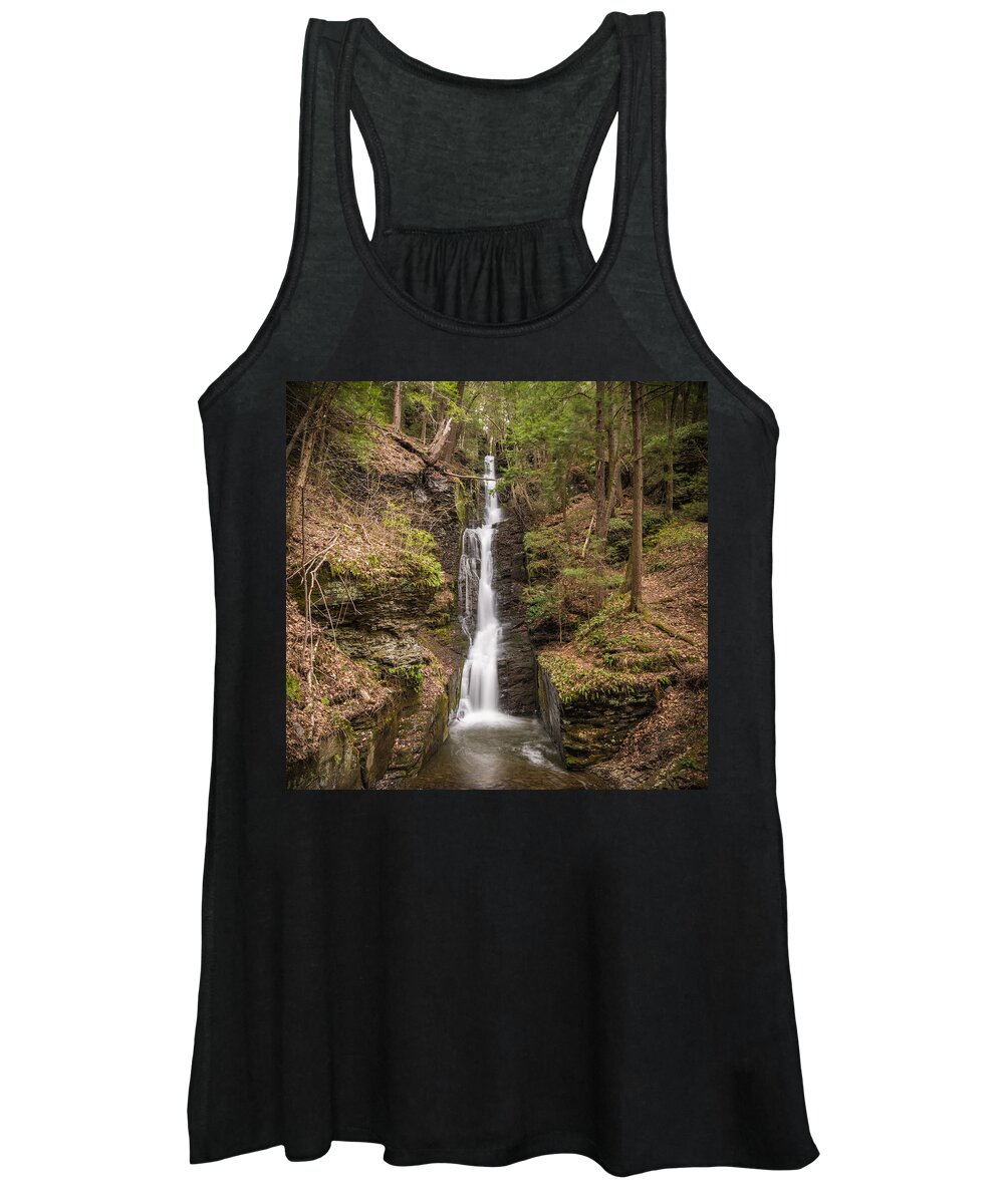 Pennsylvania Women's Tank Top featuring the photograph The Thread by Kristopher Schoenleber