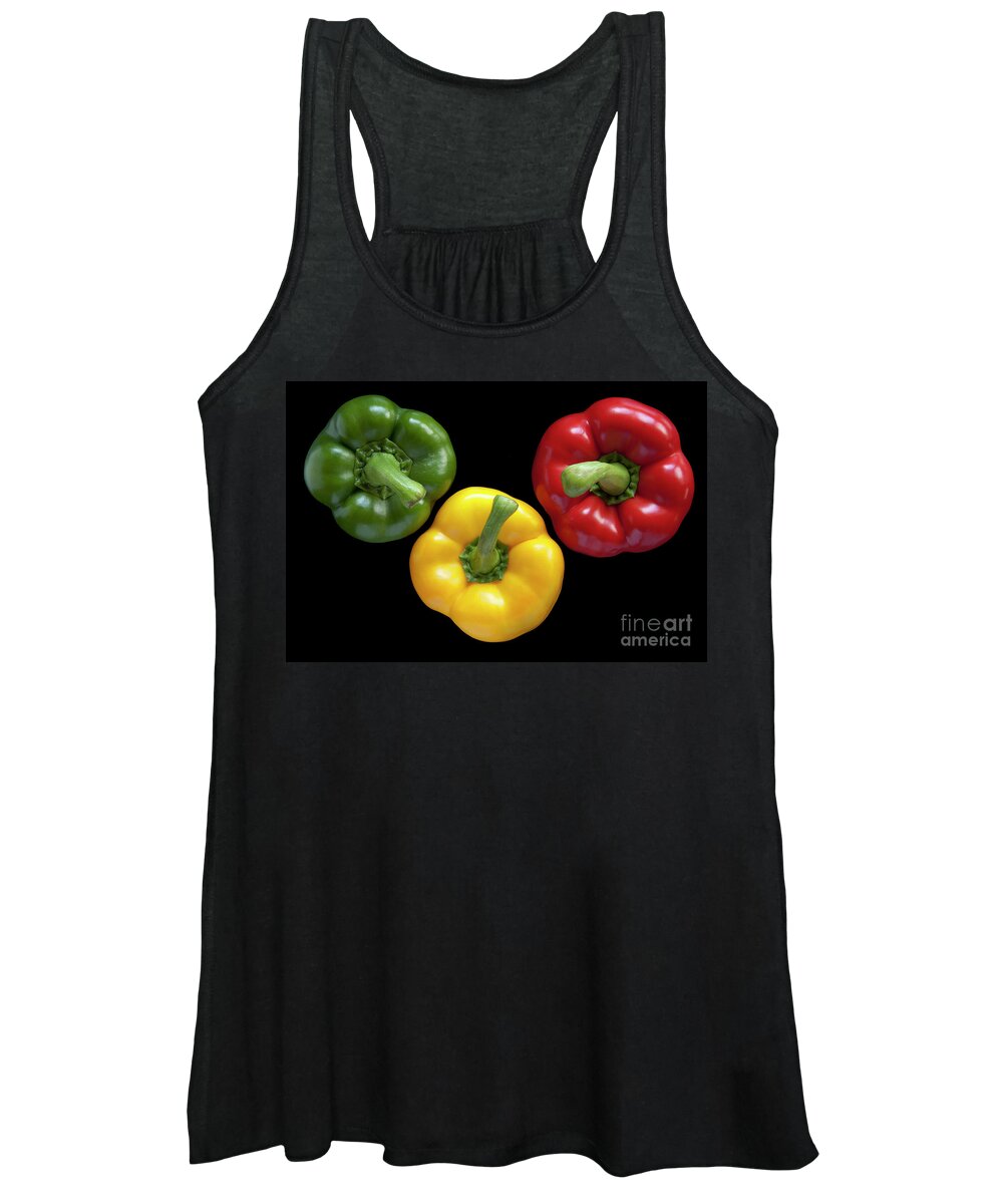 Heiko Women's Tank Top featuring the photograph Three colors by Heiko Koehrer-Wagner