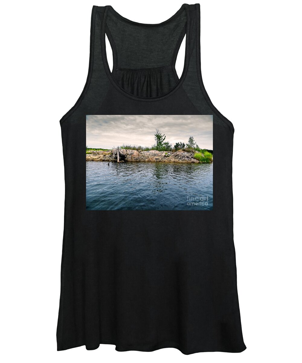 Peaceful Women's Tank Top featuring the photograph Tranquility by Gwen Gibson