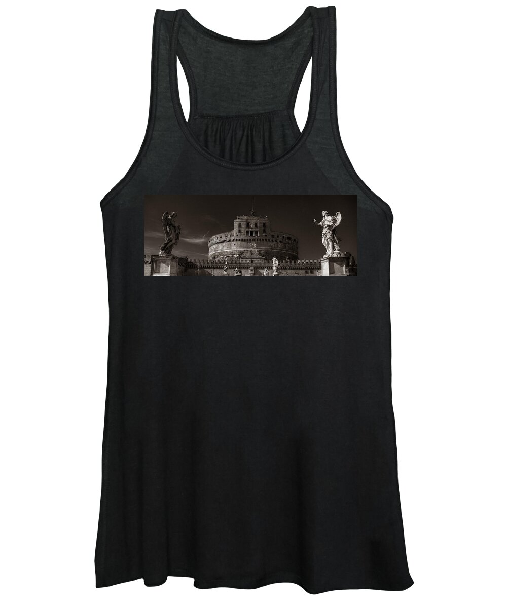Rome Women's Tank Top featuring the photograph Two Angels by Michael Kirk