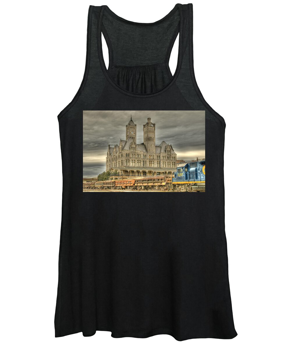 Nashville Women's Tank Top featuring the photograph Union Station by Brett Engle