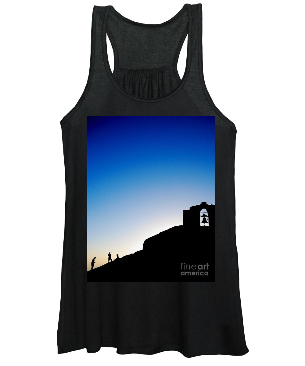 Church Women's Tank Top featuring the photograph Waiting For The Sun II by Hannes Cmarits