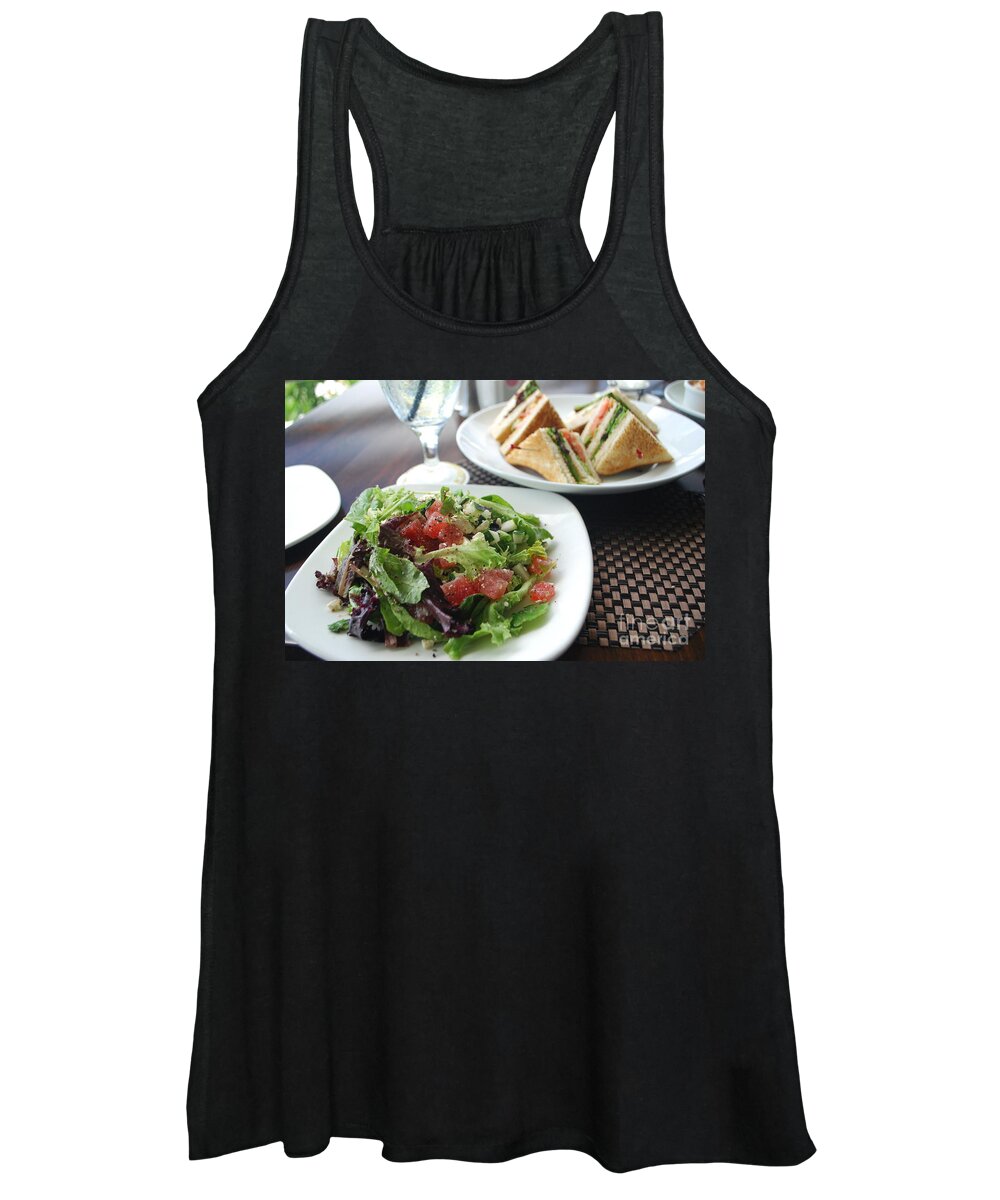 Fruit Women's Tank Top featuring the photograph Watermelon Salad by Heather Kirk