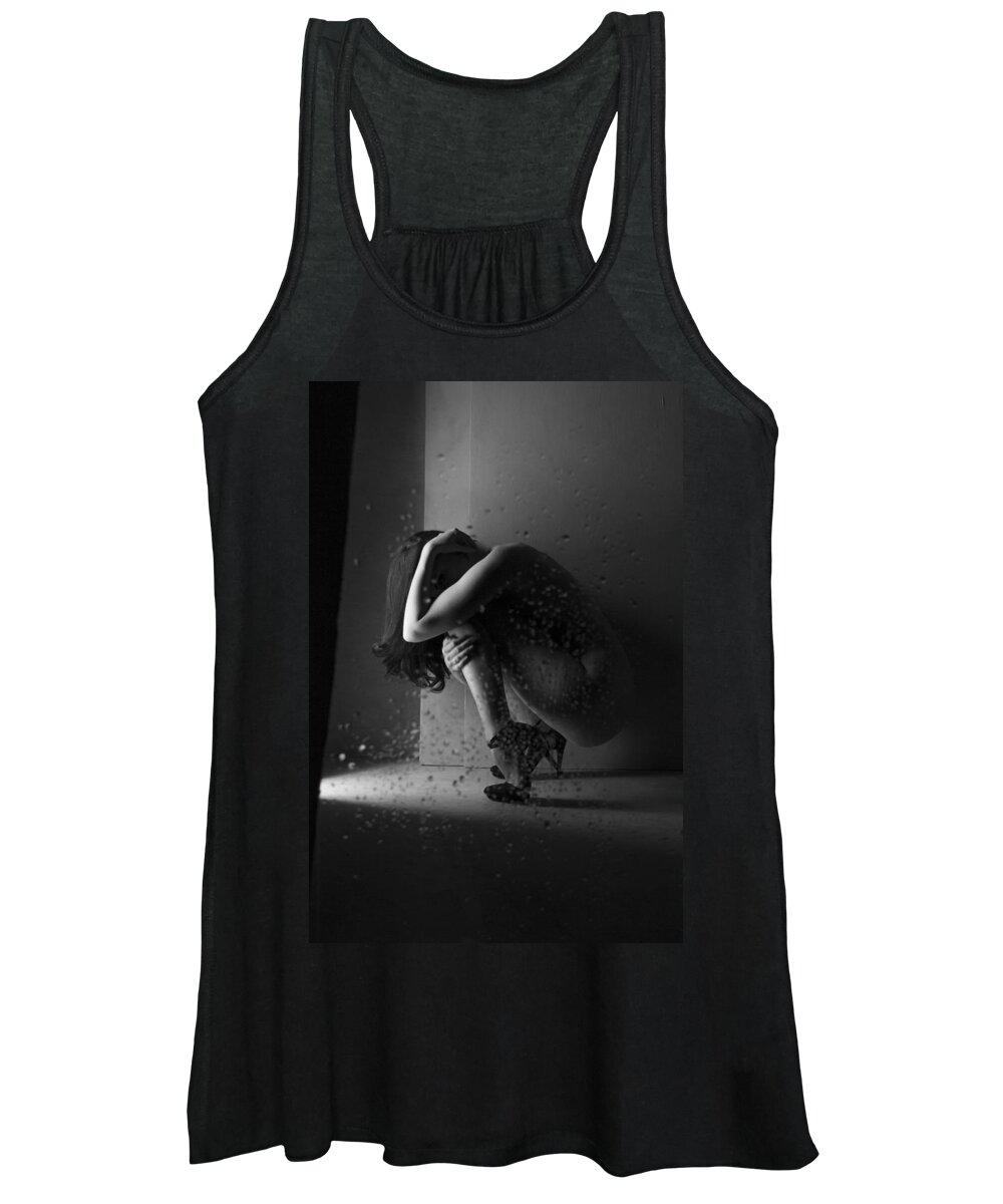 Blue Muse Fine Art Women's Tank Top featuring the photograph When Serenity Lies by Blue Muse Fine Art
