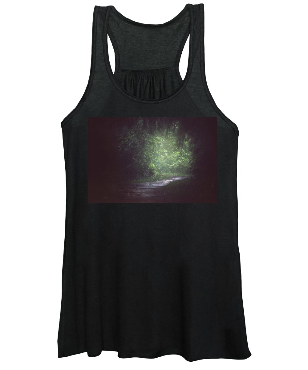Wherever The Path May Lead Women's Tank Top featuring the photograph Wherever The Path May Lead by Carrie Ann Grippo-Pike