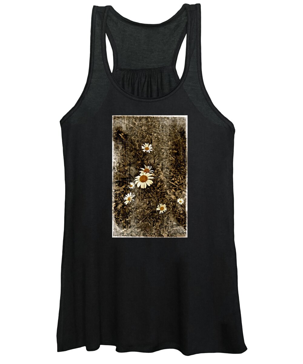 Wild Daisies Women's Tank Top featuring the photograph Wild Daisies by Bellesouth Studio