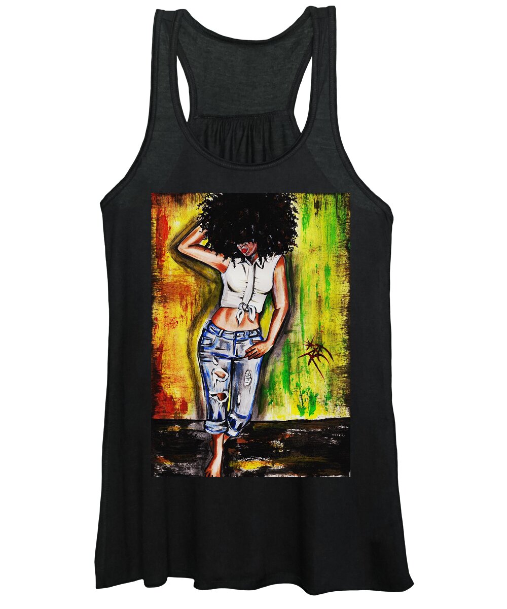 Artbyria Women's Tank Top featuring the photograph Ya feel Me by Artist RiA