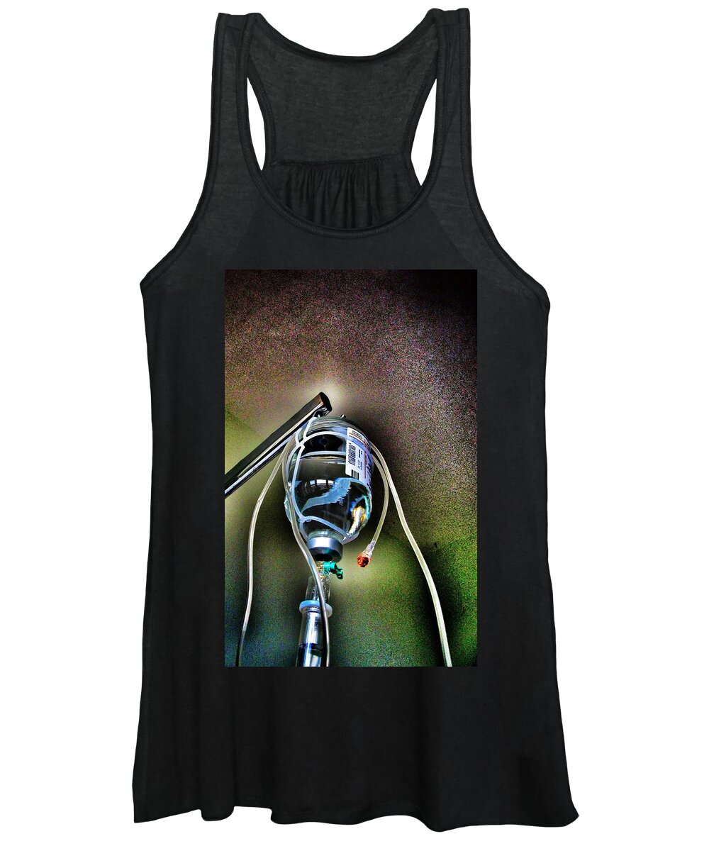 Drip Women's Tank Top featuring the photograph Yesterday's View by Marianna Mills