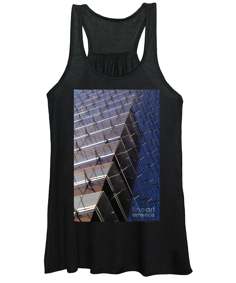 Architecture Women's Tank Top featuring the photograph Tokyo Buildings #1 by Eena Bo