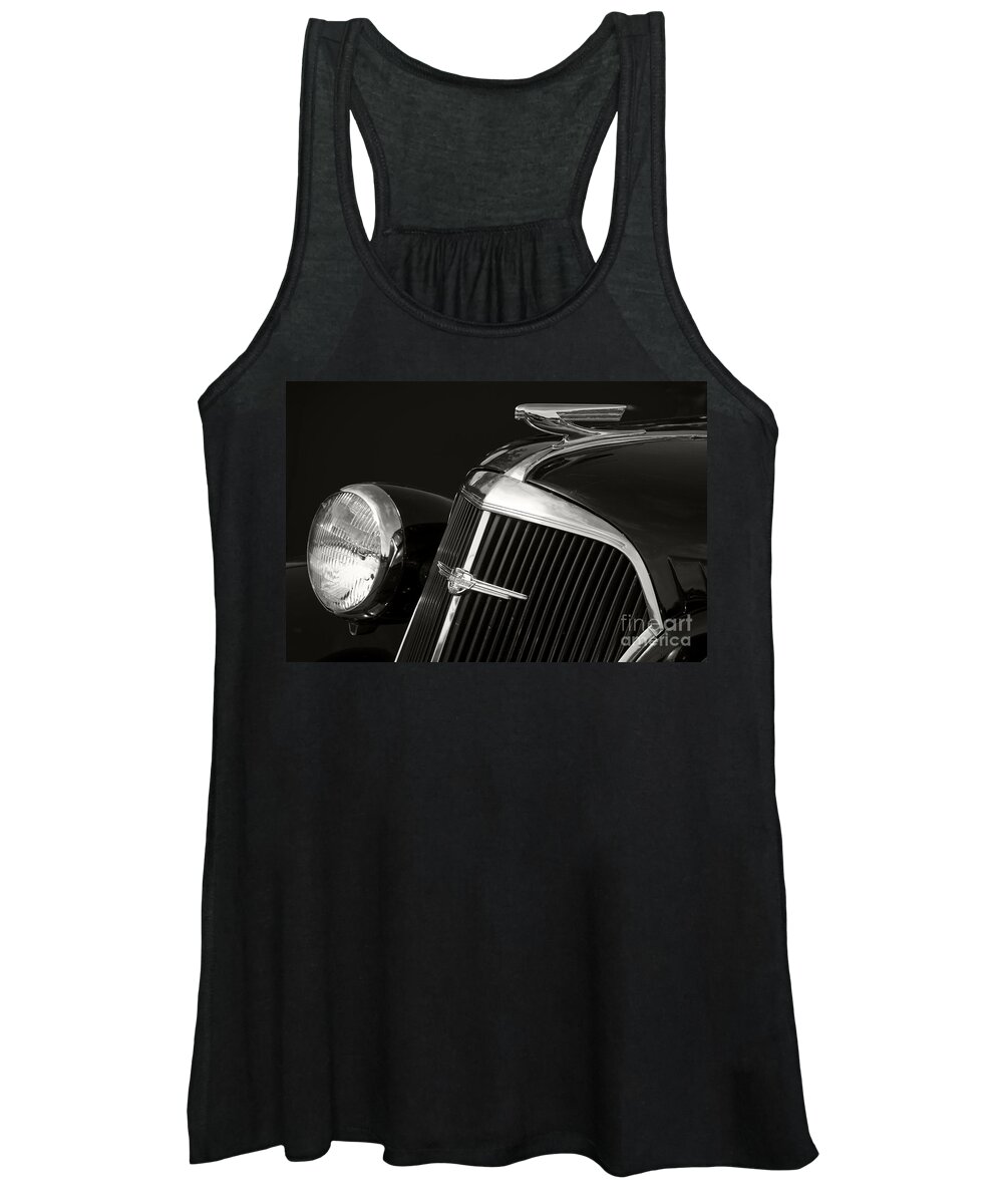 1937 Chevrolet Women's Tank Top featuring the photograph 1937 Chevy by Dennis Hedberg