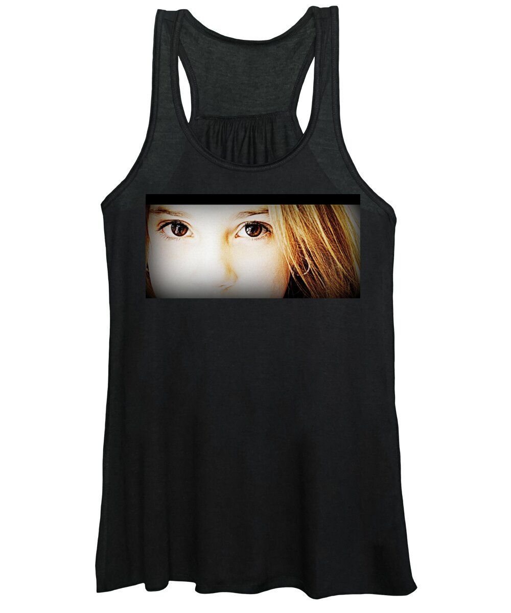 Girl Women's Tank Top featuring the photograph The Girl #2 by Marysue Ryan