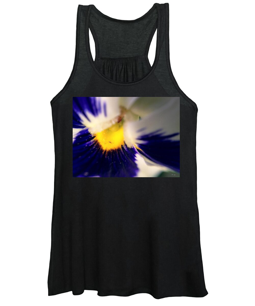 Blue Women's Tank Top featuring the photograph Birthplace by Chriss Pagani