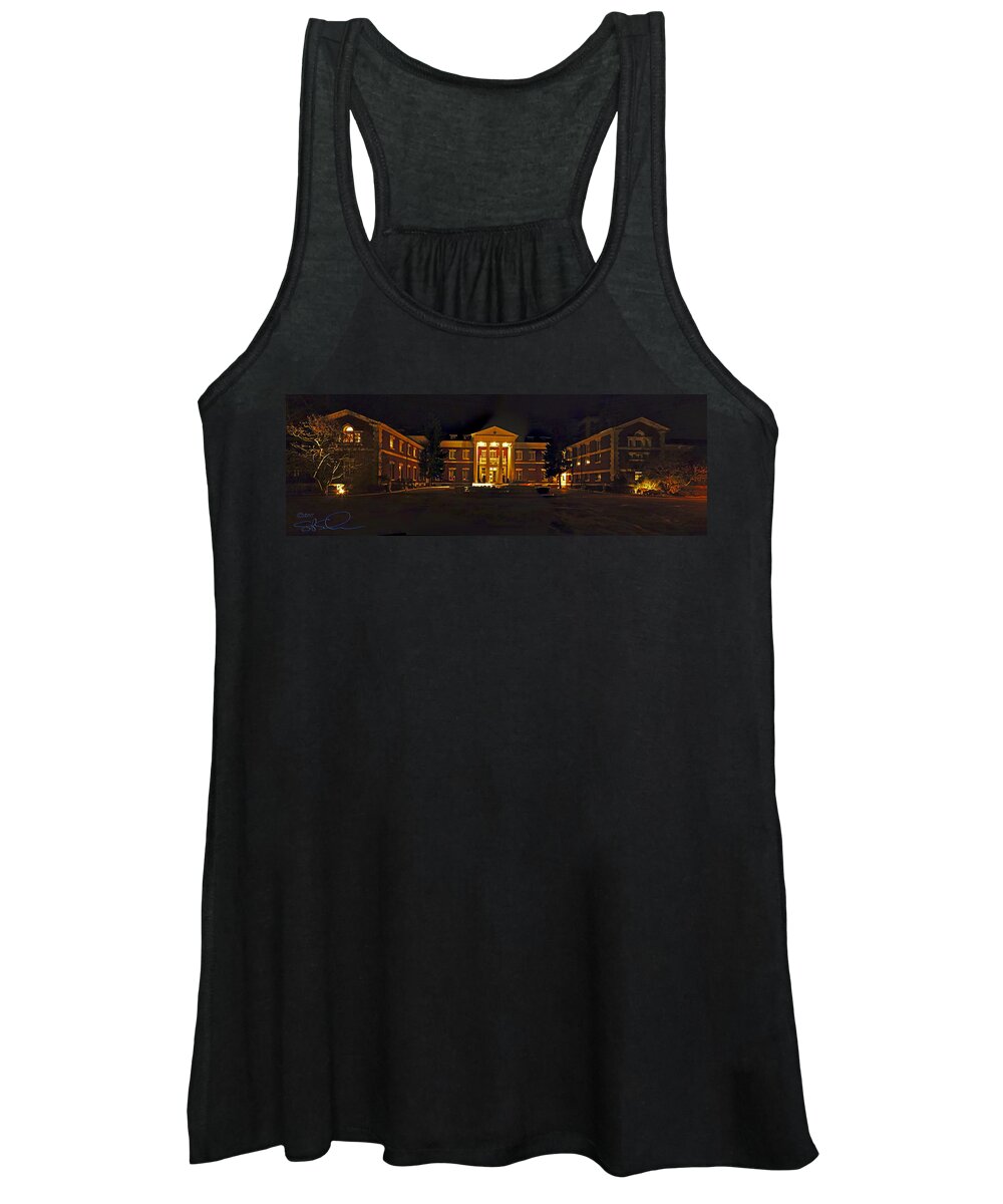 Panoramic Women's Tank Top featuring the photograph Bourne Identity by S Paul Sahm