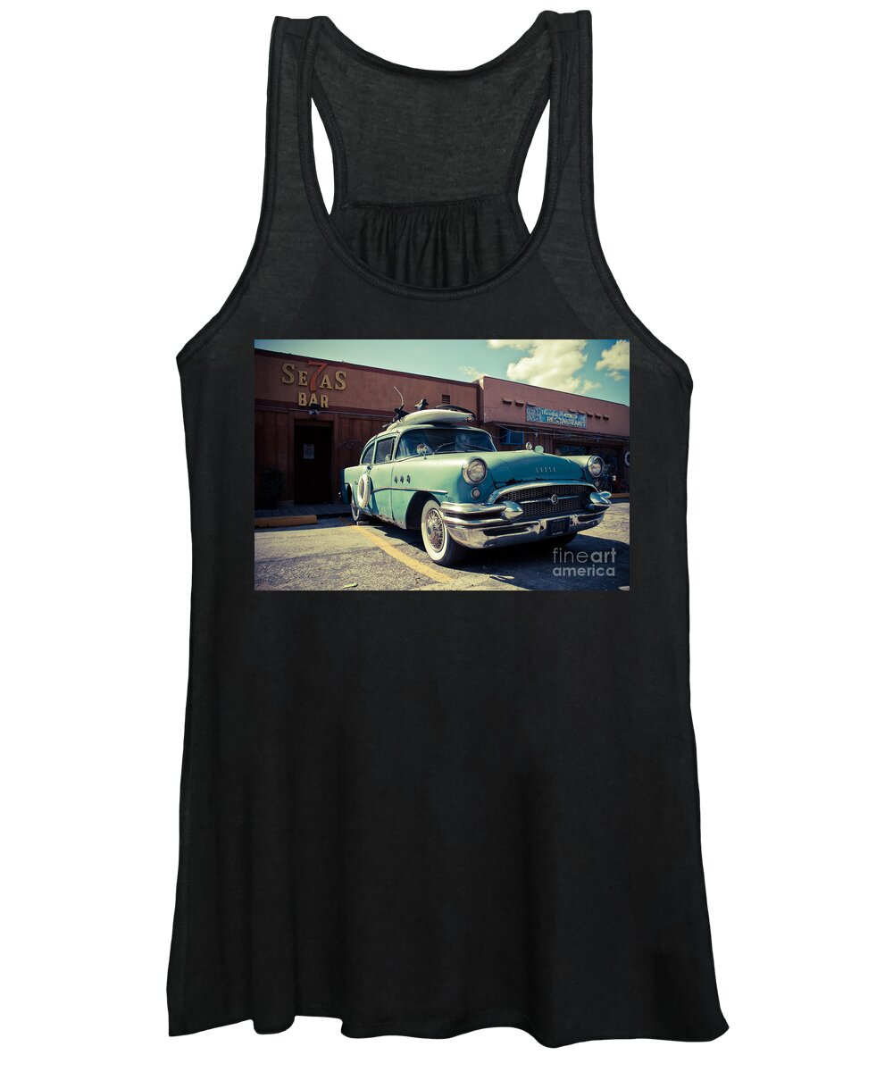 Miami Women's Tank Top featuring the photograph Buick by Hannes Cmarits