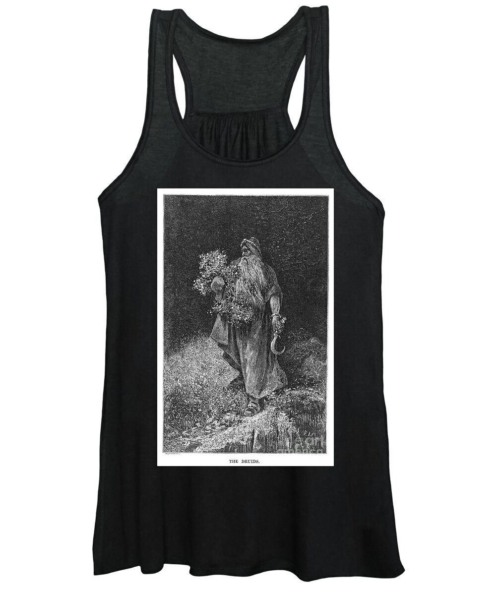 Celtic Women's Tank Top featuring the photograph Druid by Granger