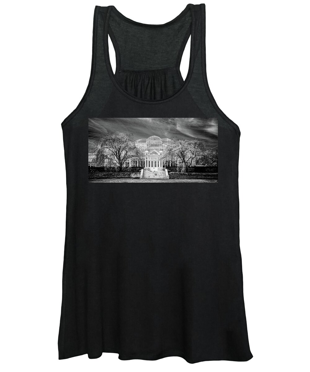 Conservatory Women's Tank Top featuring the photograph Enid A Haupt Conservatory by Chris Lord