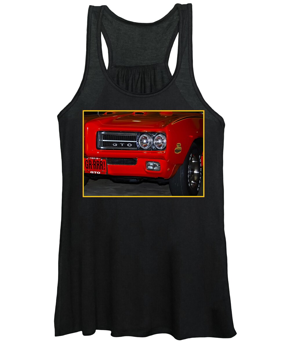 Pontiac Women's Tank Top featuring the photograph Here Comes the Judge by DigiArt Diaries by Vicky B Fuller