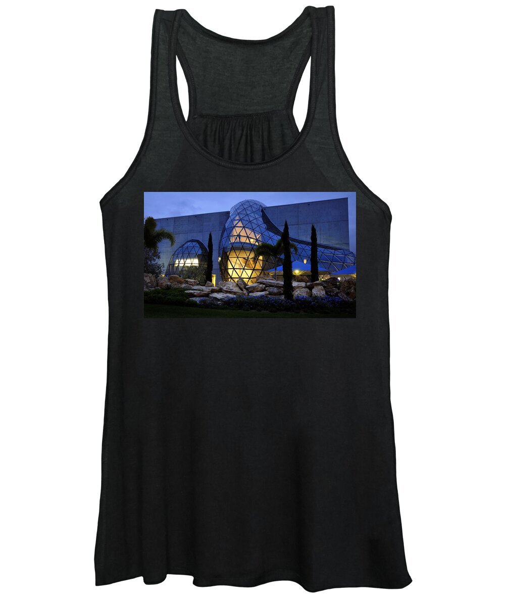 Fine Art Photography Women's Tank Top featuring the photograph Lady in the window by David Lee Thompson