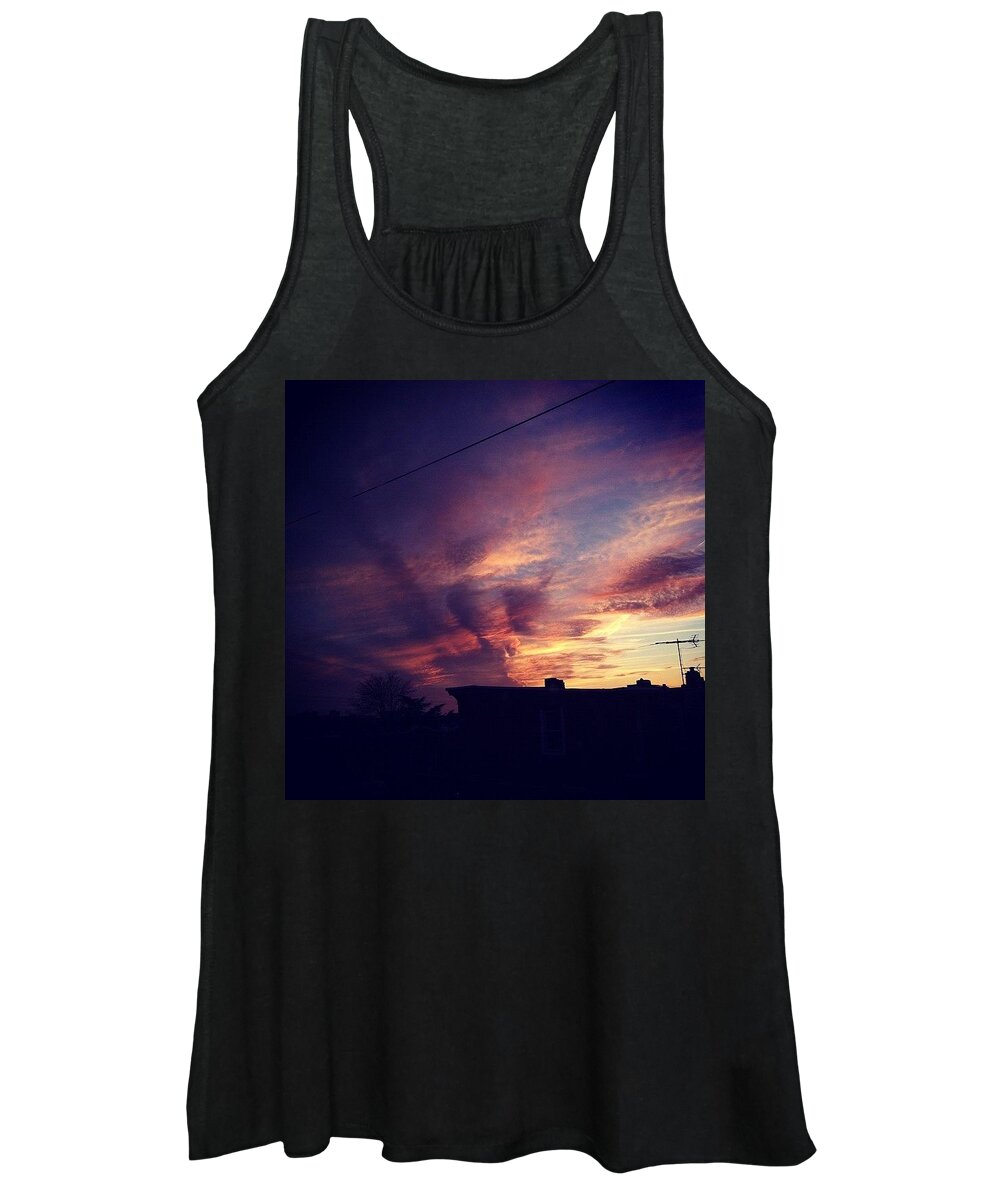 Sky Women's Tank Top featuring the photograph My Sky by Katie Cupcakes