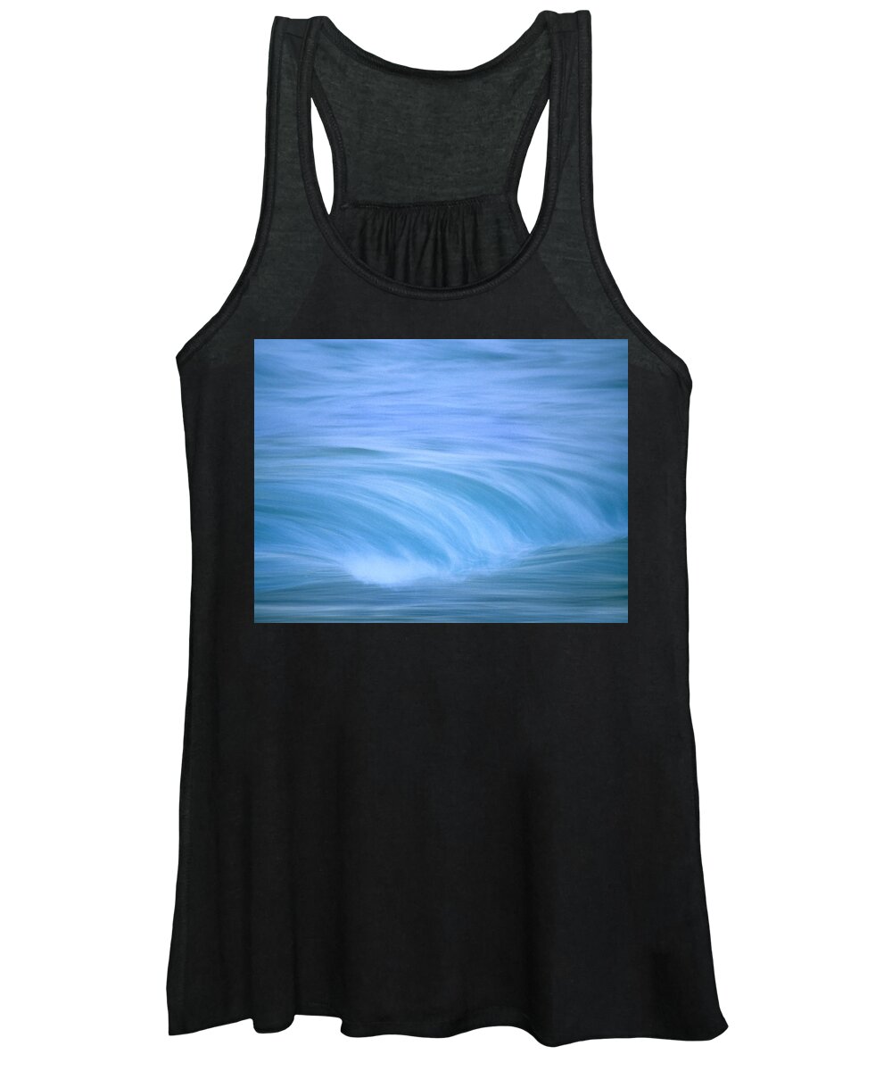 Mp Women's Tank Top featuring the photograph Ocean Waves, Hawaii by Tim Fitzharris