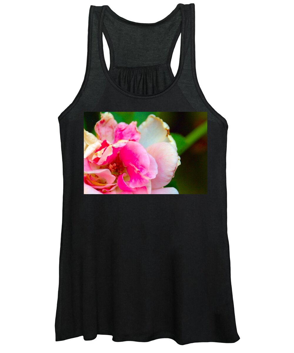 Flower Women's Tank Top featuring the photograph Single Blossom by John Bennett