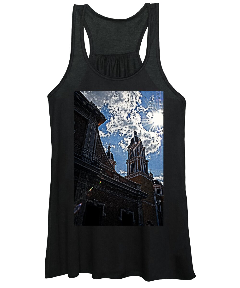 Tepatitlan De Morales Women's Tank Top featuring the photograph Tepatitlan by John Bennett