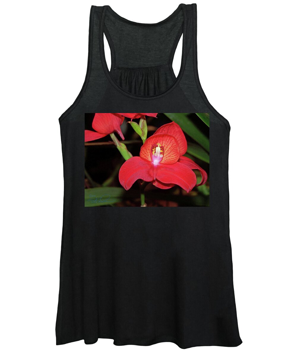 Orchid Women's Tank Top featuring the photograph Vivid by S Paul Sahm