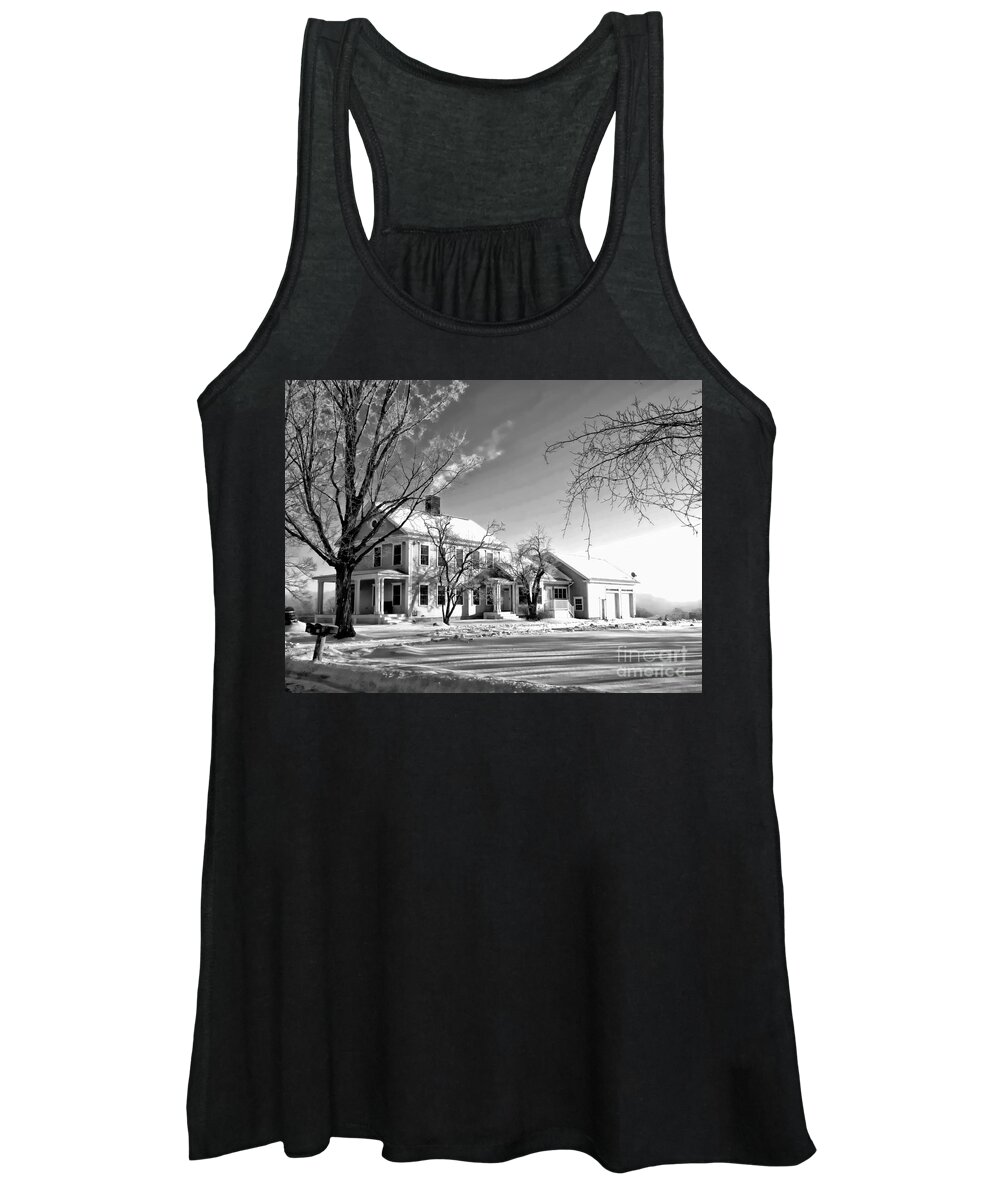 Architecture Women's Tank Top featuring the photograph Breaking Dawn 2 by Marcia Lee Jones