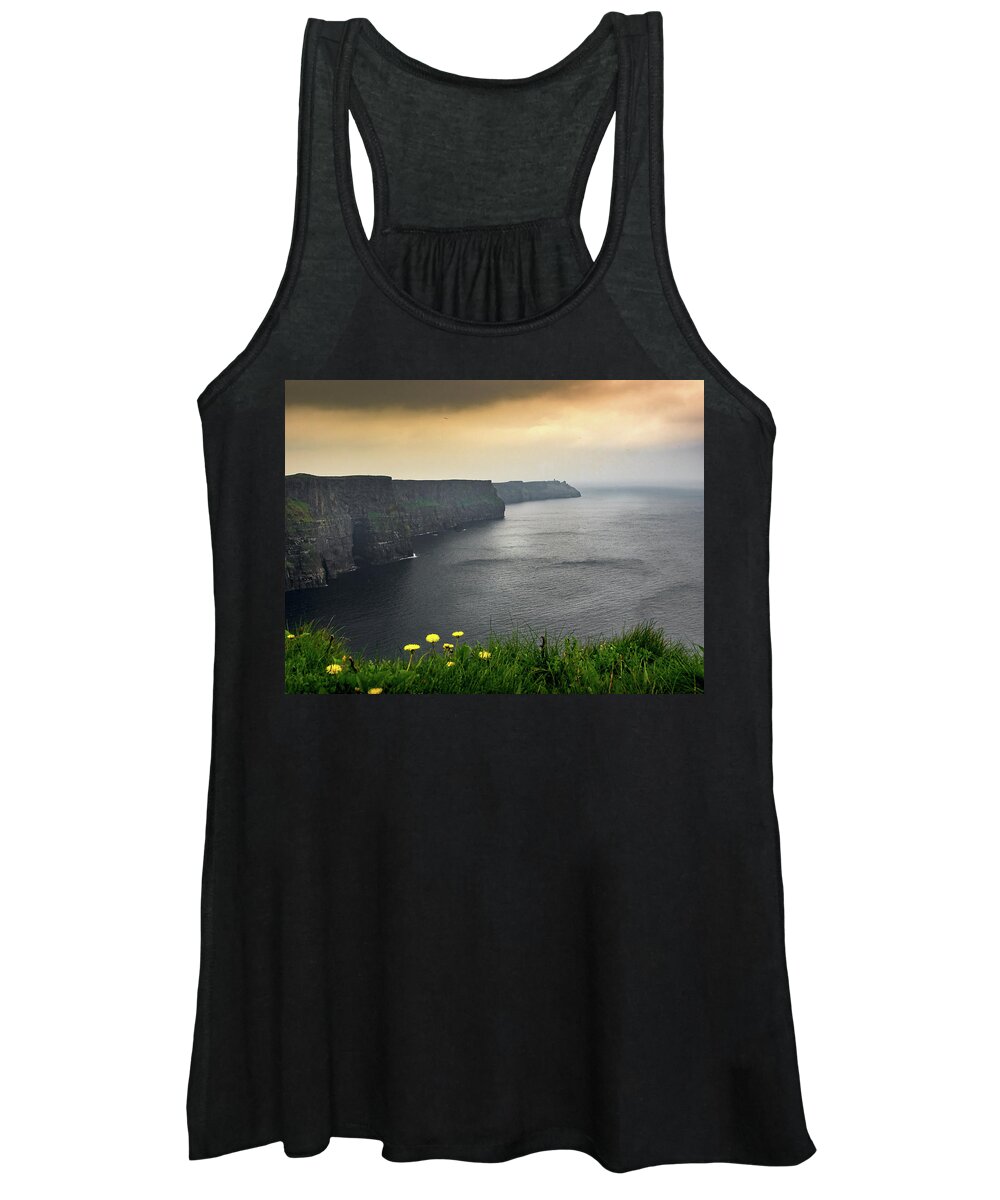 Cliffs Of Moher Women's Tank Top featuring the photograph Cliffs of Moher #1 by Mark Llewellyn