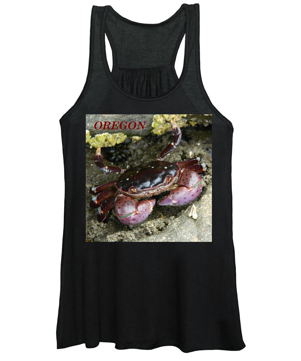 Crab Women's Tank Top featuring the photograph Cute Crab by Gallery Of Hope 