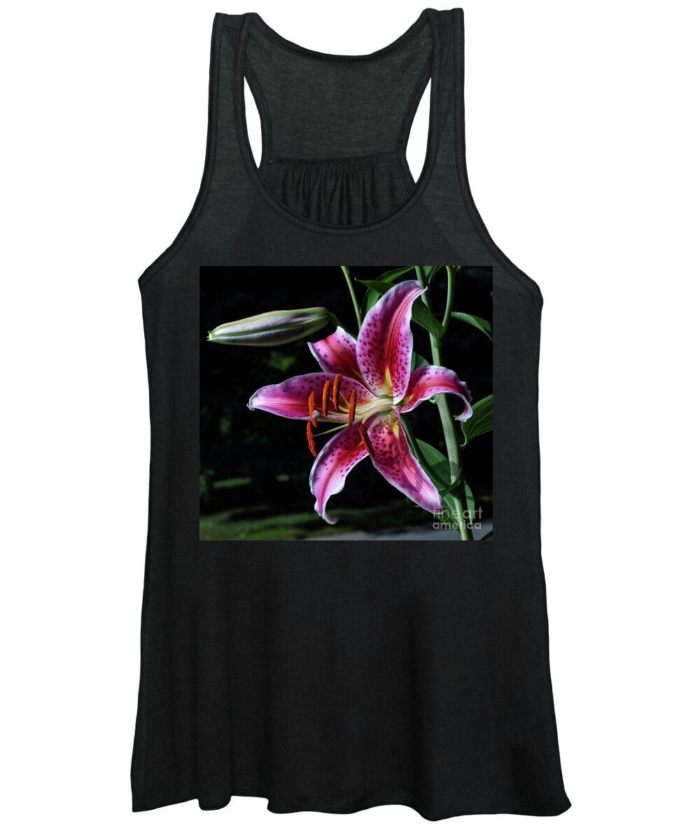 Lily Women's Tank Top featuring the photograph StarBright #3 by Doug Norkum