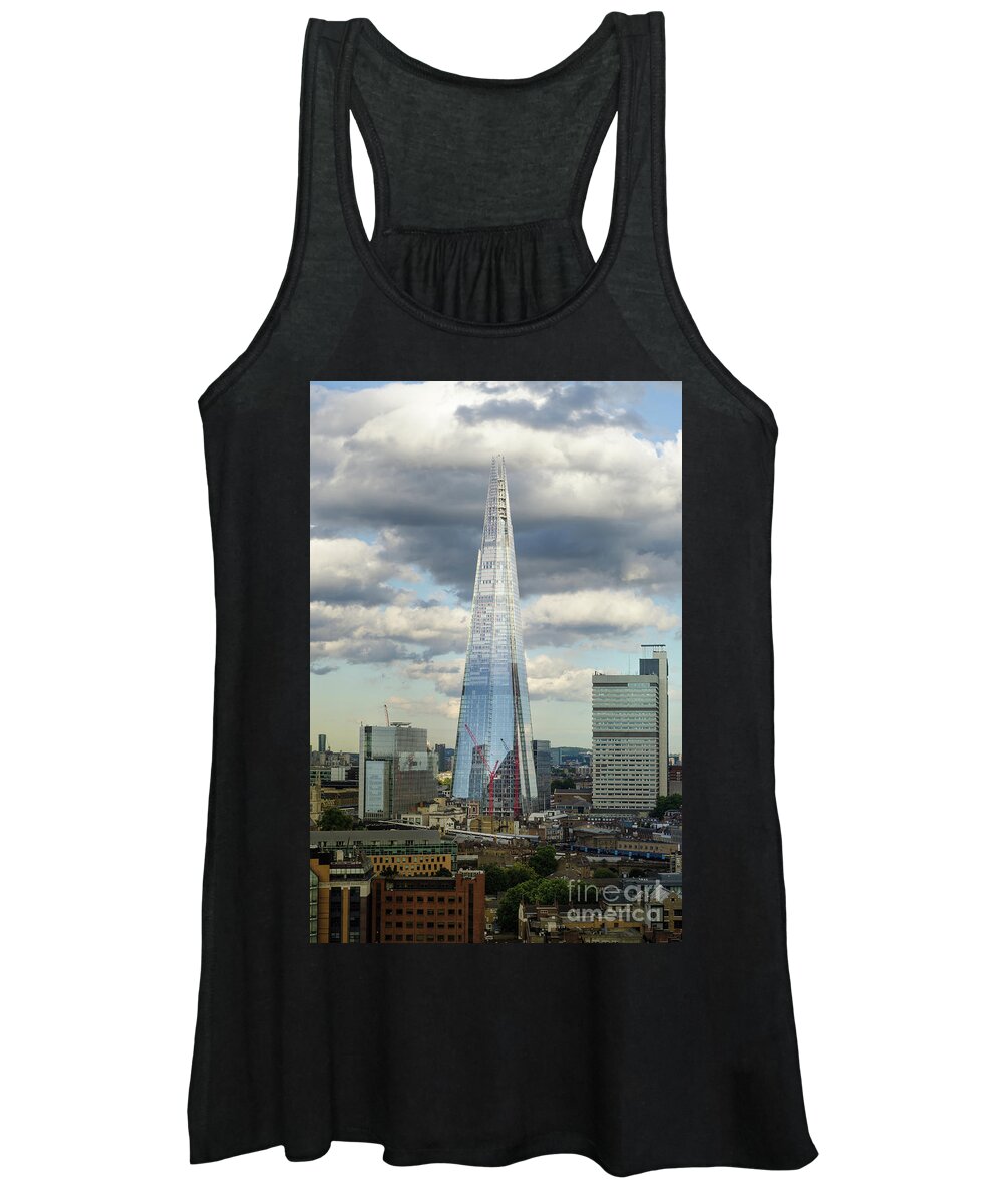 The Shard Women's Tank Top featuring the photograph The Shard, London #1 by Perry Rodriguez