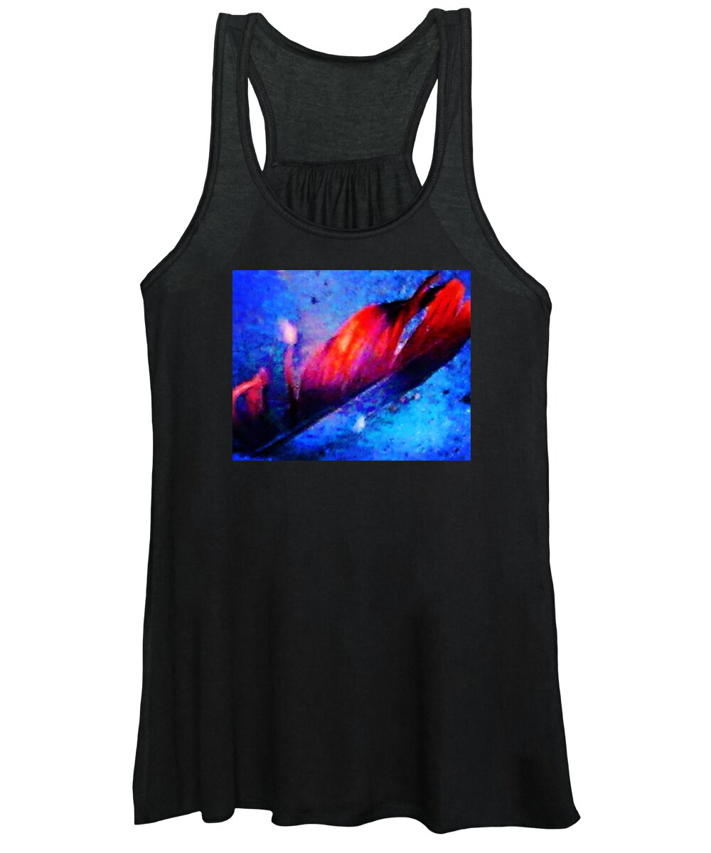 Abstract Women's Tank Top featuring the photograph 108 by Timothy Bulone