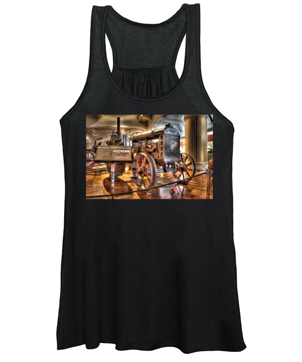  Women's Tank Top featuring the photograph 1917 Model 1 Fordson Tractor Dearborn MI by Nicholas Grunas