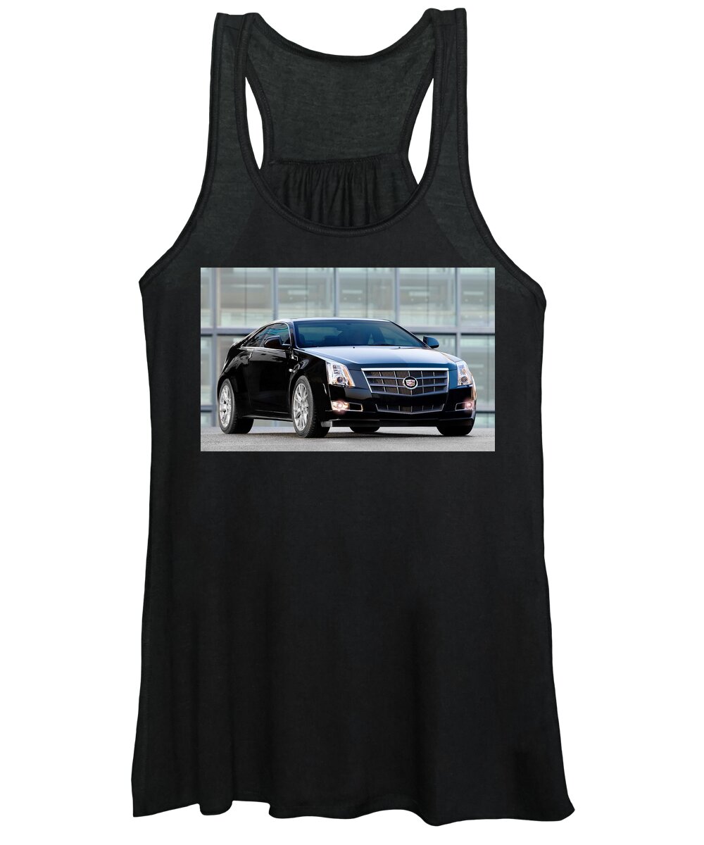 Cadillac Women's Tank Top featuring the digital art Cadillac #2 by Maye Loeser