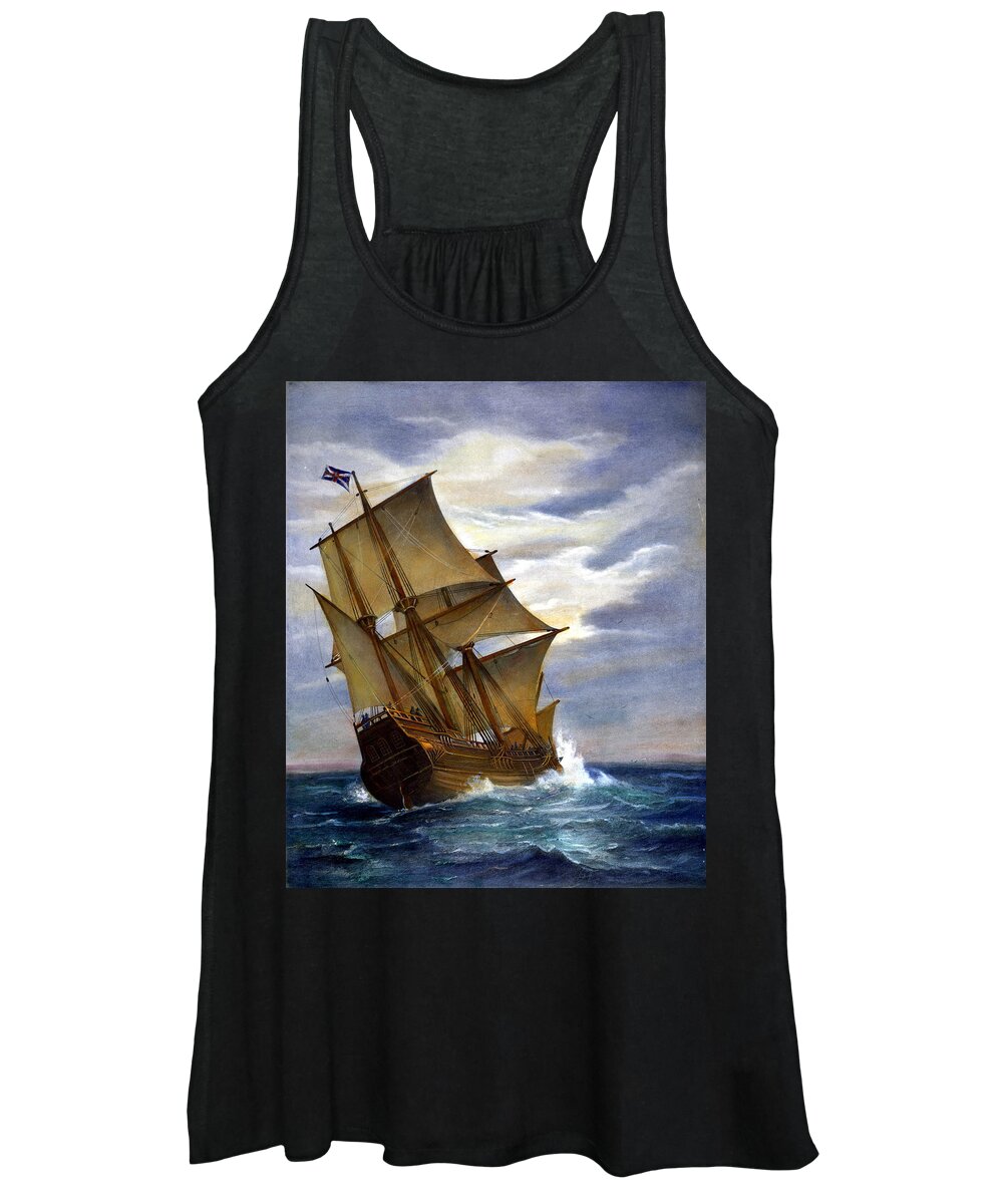 1620 Women's Tank Top featuring the photograph The Mayflower #2 by Granger