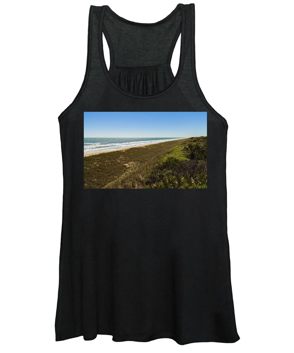 Atlantic Ocean Women's Tank Top featuring the photograph Ponte Vedra Beach by Raul Rodriguez