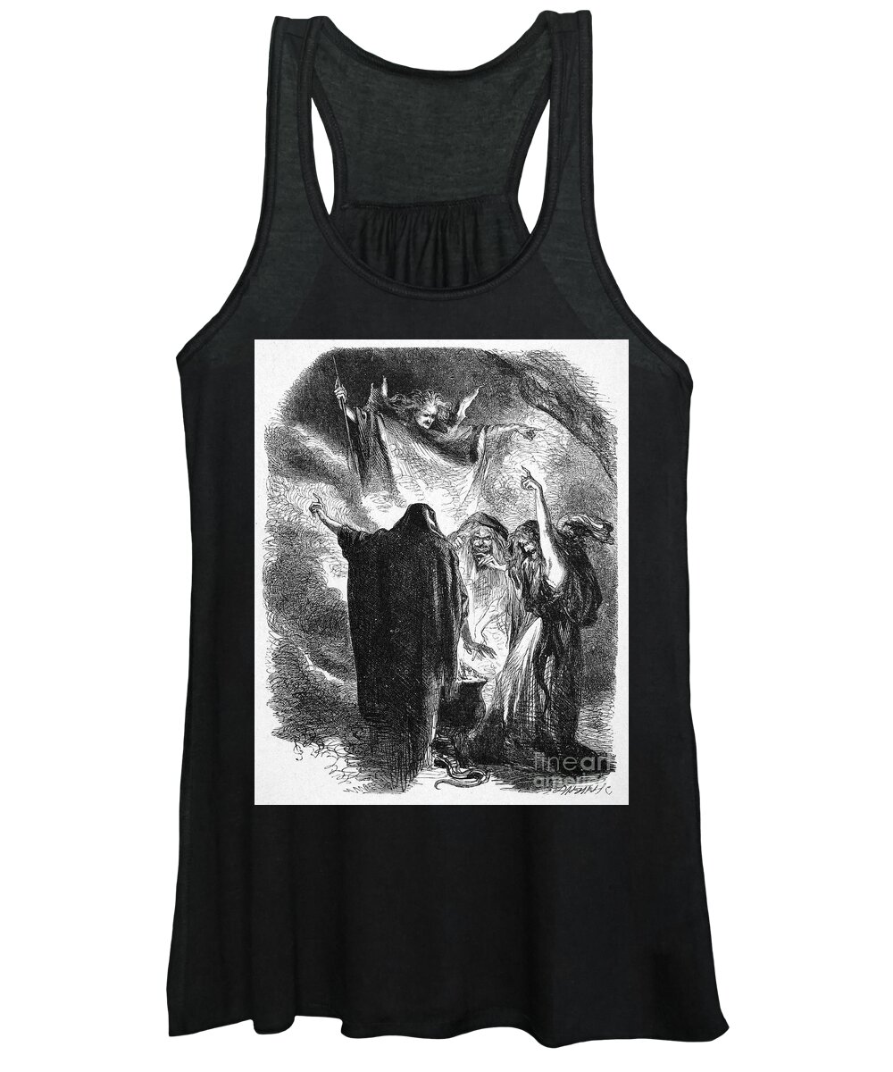 16th Century Women's Tank Top featuring the photograph Shakespeare: Macbeth #9 by Granger