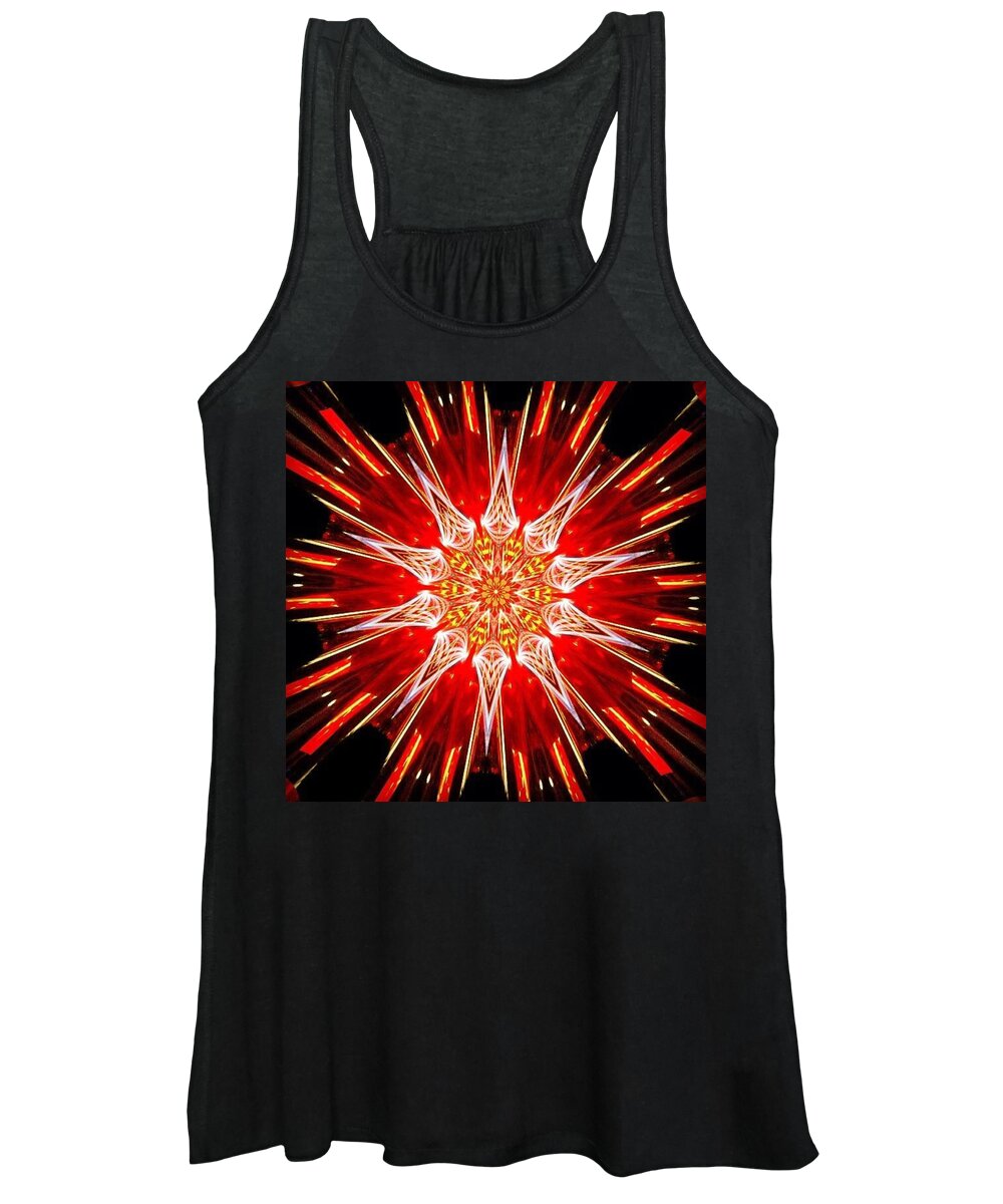 Fractals Women's Tank Top featuring the photograph A Brilliant Day to Everyone by Nick Heap