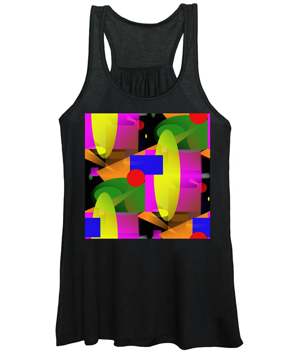 Sphere Women's Tank Top featuring the digital art A Matter Of Perspective - Series by Glenn McCarthy Art and Photography