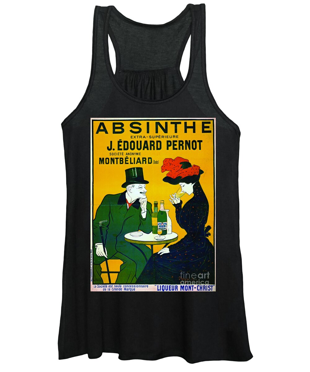 Absinthe Extra-superieure 1899 Women's Tank Top featuring the photograph Absinthe Extra-Superieure 1899 by Padre Art