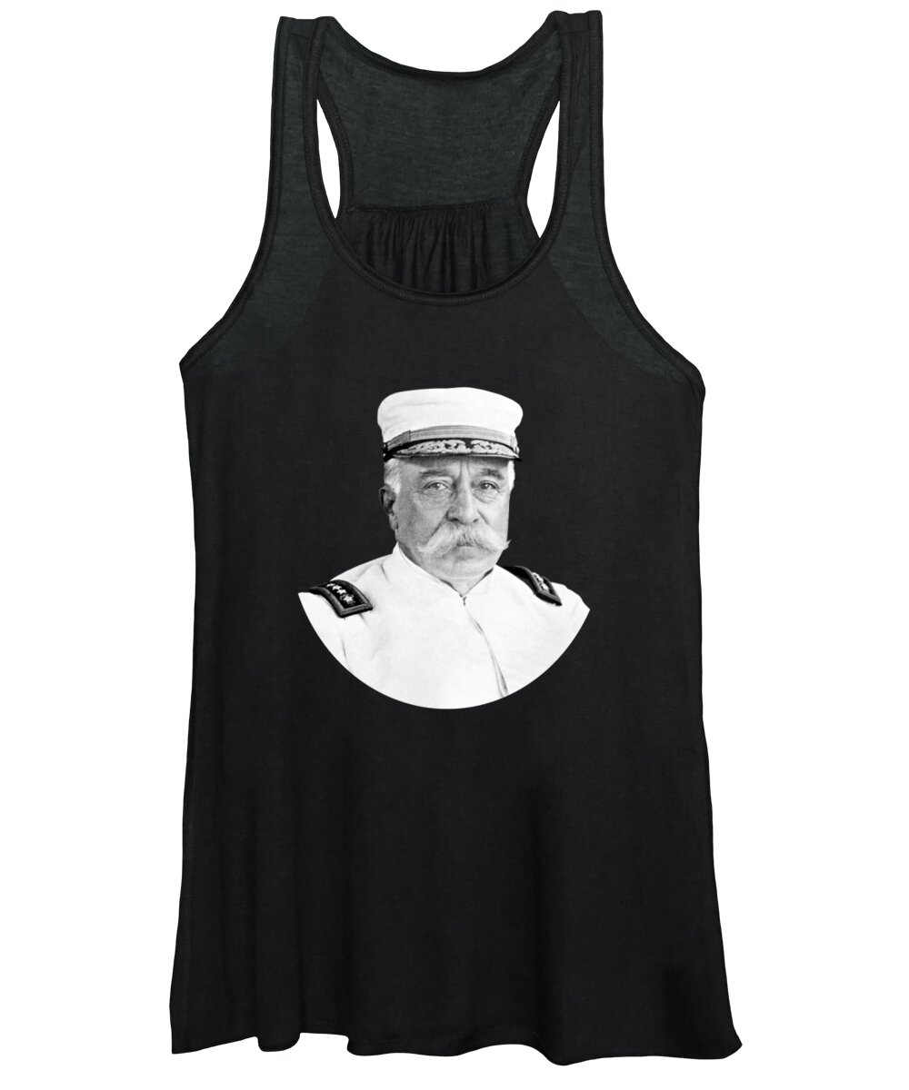 George Dewey Women's Tank Top featuring the photograph Admiral George Dewey by War Is Hell Store