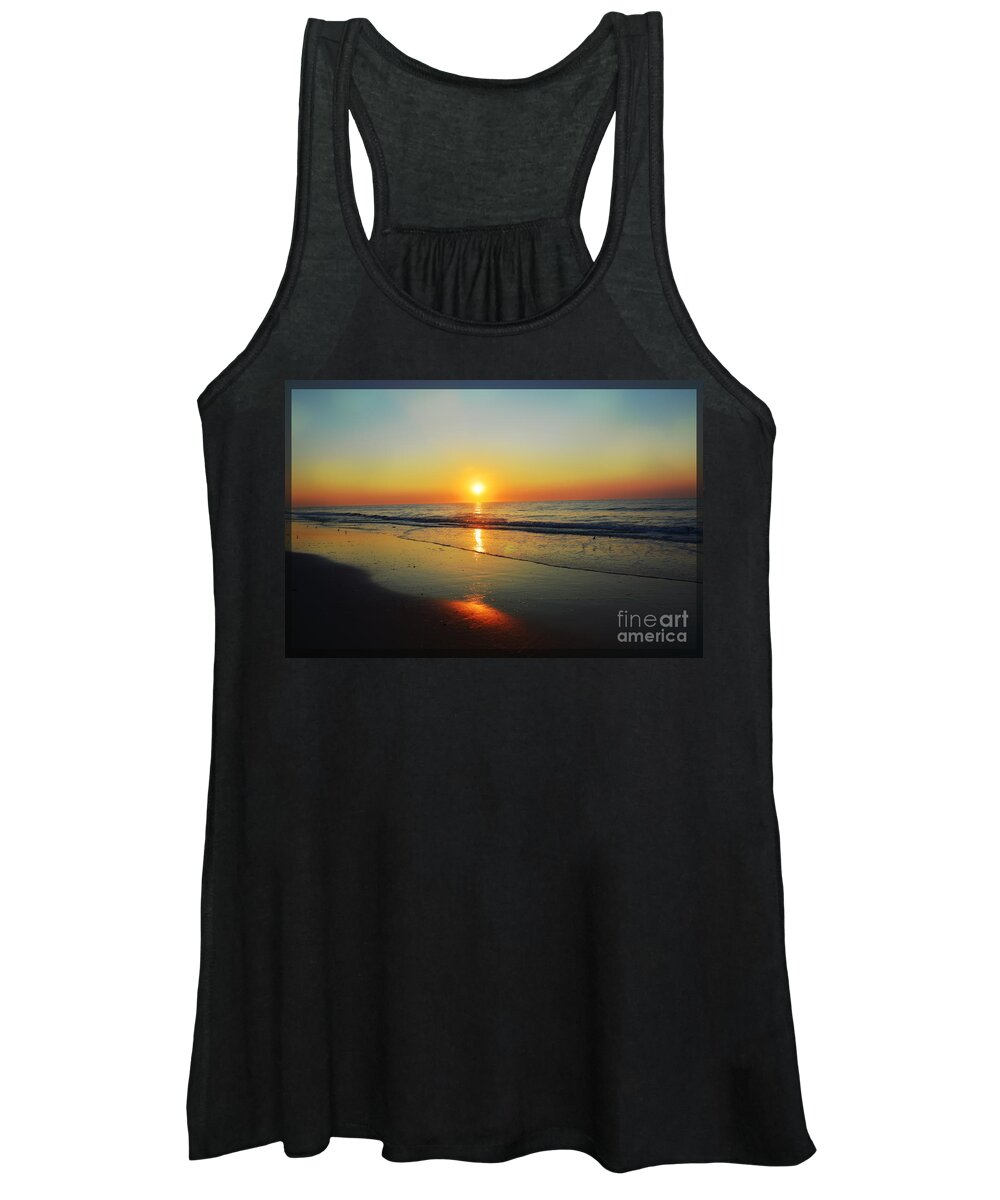 Robyn King Women's Tank Top featuring the photograph All That Shimmers Is Golden by Robyn King
