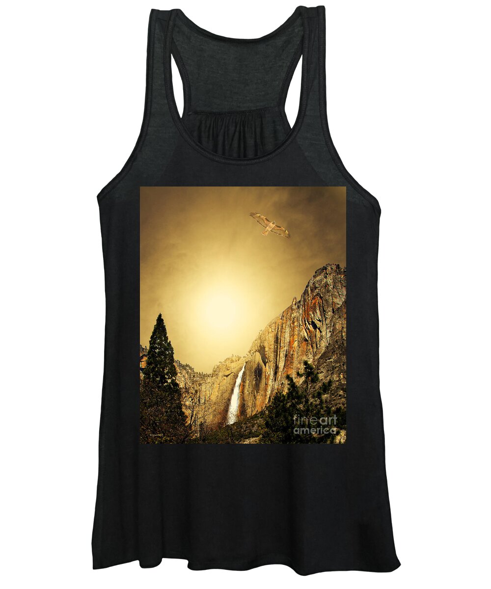 Landscape Women's Tank Top featuring the photograph Almost Heaven by Wingsdomain Art and Photography